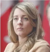  ??  ?? La ministre du Développem­ent économique, Mélanie Joly. - Archives