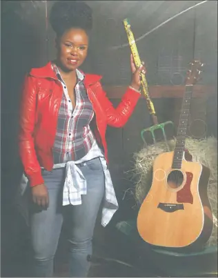  ??  ?? GROWTH: Zahara's latest album Country Girl went gold in less than 20 hours.