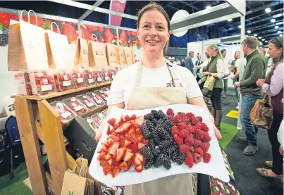  ?? Picture: Wullie Marr Photograph­y. ?? Fabulous Scottish produce on offer at the Royal Highland Show.