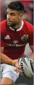  ??  ?? BACK: Munster’s Conor Murray