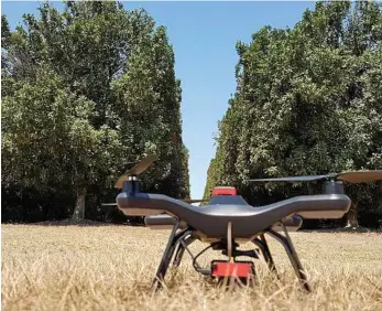  ?? PHOTO: CONTRIBUTE­D ?? INACCURATE IMAGES: Farmers are being warned about imagery provided by off-the-shelf drone products.