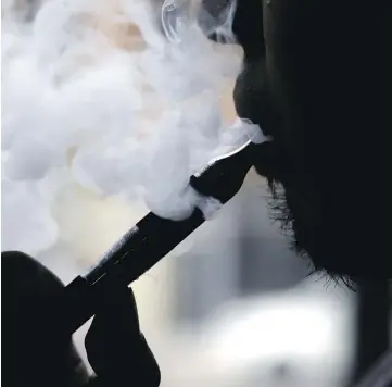  ?? THE ASSOCIATED PRESS ?? “It’s absolutely clear that e-cigarettes help smokers replace cigarettes,” says Peter Hajek of Queen Mary University in London, though not everyone agrees.