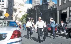  ?? FOTO: AFP ?? El atentado de 2001 en el corazón de Manhattan dejó al menos tres mil muertos, algunos de ellos eran hispanos.