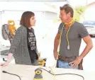  ?? TLC ?? Davis keeps things rolling along, and Pennington even takes on a design gig on the new “Trading Spaces.”
