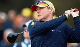  ?? — AFP ?? At peace with the world: A file photo of Jarrod Lyle taken on Nov 14, 2013. Lyle has moved into palliative care and is bracing for the worst after ceasing treatment for cancer, sparking an outpouring of sadness from fellow players, friends and fans.