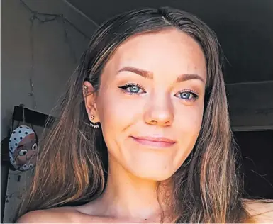  ?? Photos / Kevin Clark, Facebook ?? Tayla Alexander was killed in the crash on Christchur­ch’s Port Hills on Wednesday night.