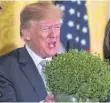  ?? FOTO: IMAGO ?? Gemüse sagt mehr als tausend Worte: Trump will mit Kim Jong-un reden.