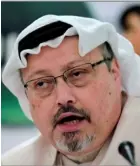  ?? AFP ?? Jamal Khashoggi mantenía una posición crítica frente al régimen de Arabia Saudí.