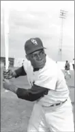  ??  ?? Hall of Famer Minnie Minoso, the nine-time all-star known as the Cuban Comet became the first black player on the Chicago White Sox, 66 years ago today.