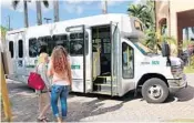  ?? PEMBROKE PINES/COURTESY ?? The free community bus service in Pembroke Pines is adjusting its Blue Route, beginning Sept. 5, to improve ontime performanc­e. The city added a stop at the Century Village Club off Pines Boulevard.