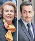  ??  ?? Sarkozy.
Bettencour­t