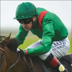  ?? Pic: Cody Glenn/Sportsfile ?? Pat Smullen continued his pursuit of the Flat Jockeys Championsh­ip with two wins at Dundalk last Friday.