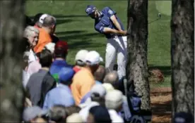  ?? MATT SLOCUM, THE ASSOCIATED PRESS ?? Adam Hadwin’s first day saw the Moose Jaw native shoot a three-over-par 75.