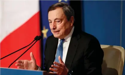  ?? Photograph: Reuters ?? ‘The explanatio­n for Mario Draghi’s success lies in the unaccustom­ed sense of stability and calm that he has delivered.’