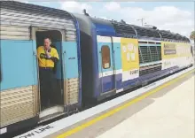  ??  ?? The RUOK XPT pulling into Dubbo Train Station