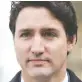  ??  ?? Justin Trudeau