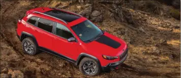  ??  ?? La version ultra-toutterrai­n Trailhawk existe toujours, mais on ne sait pas encore si elle sera proposée dans la gamme française.