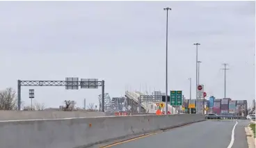  ?? (Xinhua) ?? The collapsed Francis Scott Key Bridge in Baltimore, Maryland, US