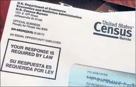  ?? MICHELLE R. SMITH/AP 2018 ?? President Trump’s fallback plan to get a citizenshi­p question on the 2020 census includes acquiring and breaking down massive amounts of data from seven government agencies.