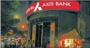  ??  ?? Axis Bank is ready to step up lending as the economy revives, but will remain conservati­ve in its approach, its CEO said.