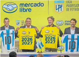 En 2026 y 2027, la Liga del fútbol argentino se llamará Torneo Mercado ...