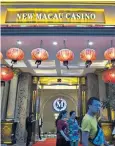  ??  ?? The New Macau Casino in Sihanoukvi­lle