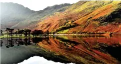  ??  ?? Stunning scenery: Buttermere in the Lake District