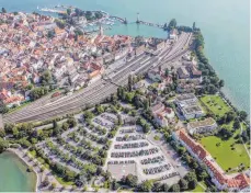  ?? ARCHIVFOTO: CF ?? Die Planungen für die künftige Bebauung auf der Hinteren Insel schreiten voran.