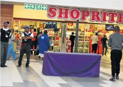  ?? /File picture ?? First in Africa: Shoprite has one of the most efficientl­y operated supply chains on the continent.