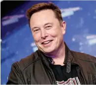  ?? ?? Tesla CEO Elon Musk.