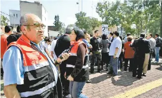  ??  ?? El ingeniero geólogo Alberto Pérez Rojas, profesor- investigad­or de la UAM.