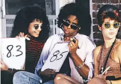  ??  ?? From left, Lisa Bonet, Dawnn Lewis and Marisa Tomei in the first season of A Different World.