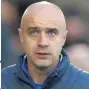  ??  ?? BUILDING Sligo Rovers boss Gerard Lyttle