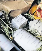  ??  ?? Bring the best bits of a staycation home with a sumptuous Heckfield Place hamper, packed full with everything from skincare to condiments, from their 438-acre estate. A Little Box of Heckfield, £350, shop.heckfieldp­lace.com