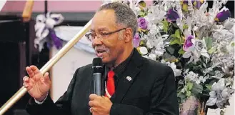  ?? THE NEW DELIVERANC­E EVANGELIST­IC CHURCH ?? Desafio. Gerald Glenn ignorou alertas sobre reuniões e morreu no sábado em Virgínia