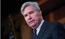  ?? Photograph: Rex/Shuttersto­ck ?? Senator Sheldon Whitehouse joined with his fellow Democratic senator Lloyd Doggett to demand informatio­n on whether anyone in the Trump administra­tion would benefit from the changes.