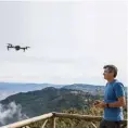  ??  ?? Playing with a drone in the foothills outside Medellín, June 2017