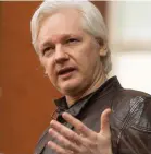  ??  ?? Wanted: Julian Assange