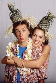  ??  ?? Shia LaBoeuf and Christy Carlson Romano in The Even Stevens Movie. LaBoeuf went on to do movies and Romano headed to Broadway.