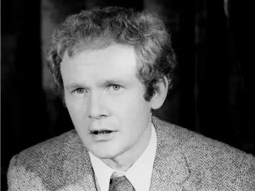  ??  ?? By the age of 22 McGuinness was already head of the IRA in his native Derry (PA)