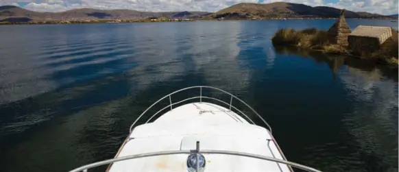  ?? BRENDAN VAN SON PHOTOS ?? At 3,812 metres above sea level, Lake Titicaca is both physically and figurative­ly breathtaki­ng. It’s the largest lake in all of South America, and central to Andean folklore.