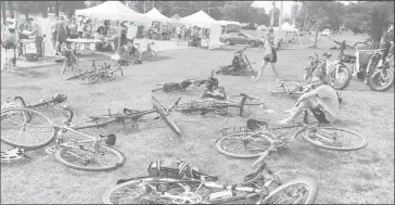  ?? JACQUES VOYER ?? The scene at last year’s Bike Fest. This year’s event will be different from 2019, organizers said. There will not be booths or gatherings due to due to COVID-19.