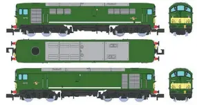  ?? ?? BR green Class 28 No. D5702 is the latest ‘N’ gauge limited edition model to be offered by Kernow Model Rail Centre.