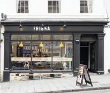  ??  ?? The Friska branch in Park Street, Bristol