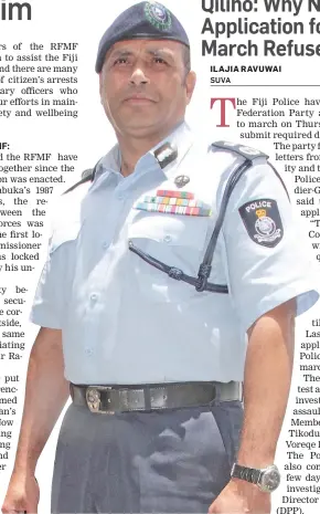  ??  ?? Brigadier-General Sitiveni Qiliho