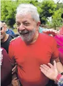  ?? AP ?? Expresiden­te Luiz Inácio Lula da Silva en Nova Erechim, Brasil.