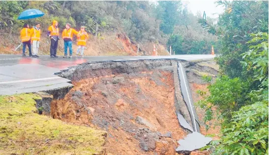  ?? Photo / Myjanne Jensen ?? With the increase in large slips and road damage due to extreme weather events, physical connectivi­ty for some of Northland is a big issue.