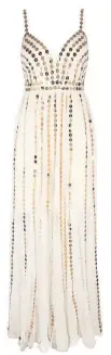  ??  ?? V by Very petite sequin tulle maxi dress £42.50, reduced from £85, very.co.uk