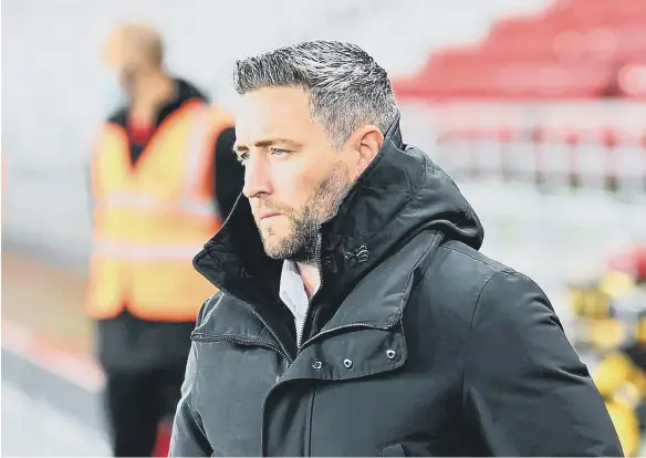  ?? ?? Sunderland head coach Lee Johnson.