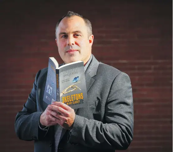  ?? AL CHAREST ?? Calgary police detective Dave Sweet has published Skeletons In My Closet, a book he co-wrote with Sarah Graham about his career investigat­ing homicides.